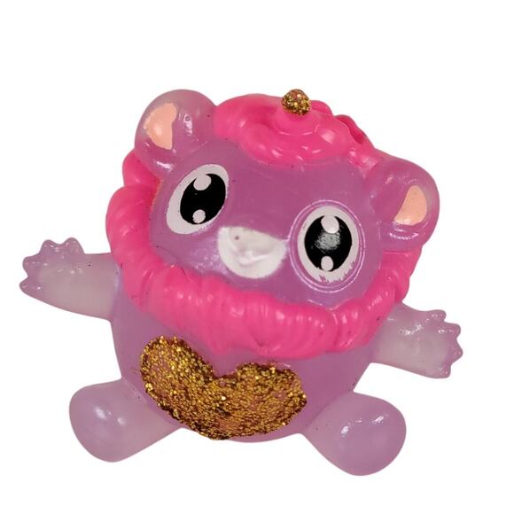 Rainbocorns Glitter Heart Mini Figures Lot of 3 Collectible Toy Figures 1” Set - Picture 5 of 7